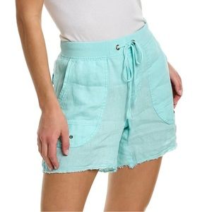 XCVI Linen Shorts size L nwt